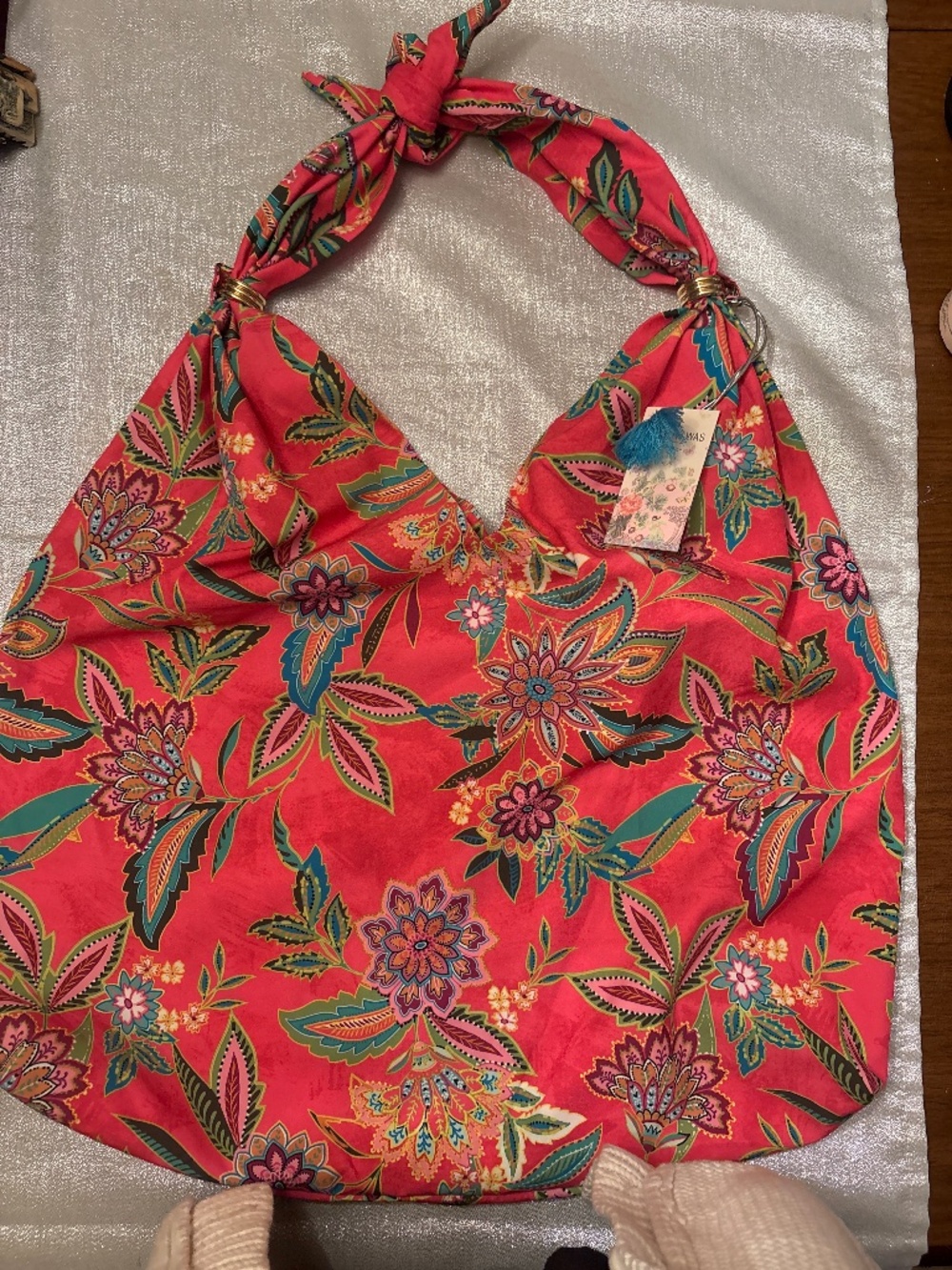 Johnny Was Flamingo Ring Bag brand new